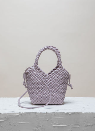Cala Jade Maya leather cross body bag in light purple