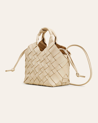 Cala Jade MISU Birch white leather bag 2