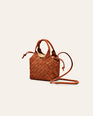 MISU MINI Nutmeg Nubuck Crossbody bag