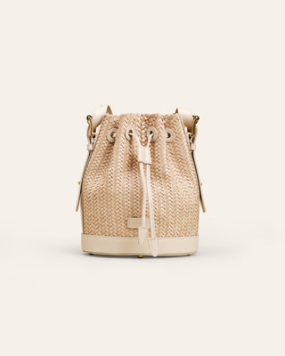 Mini Bucket Bag Birch Twill