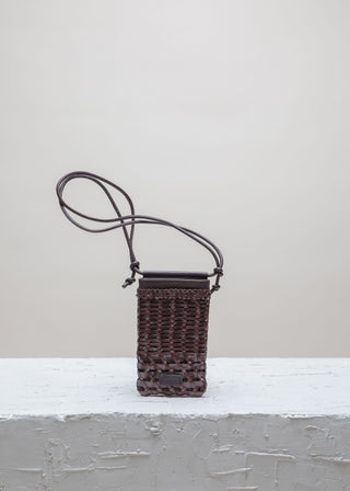 Cala Jade Mia brown fudge cross-body pouch 3