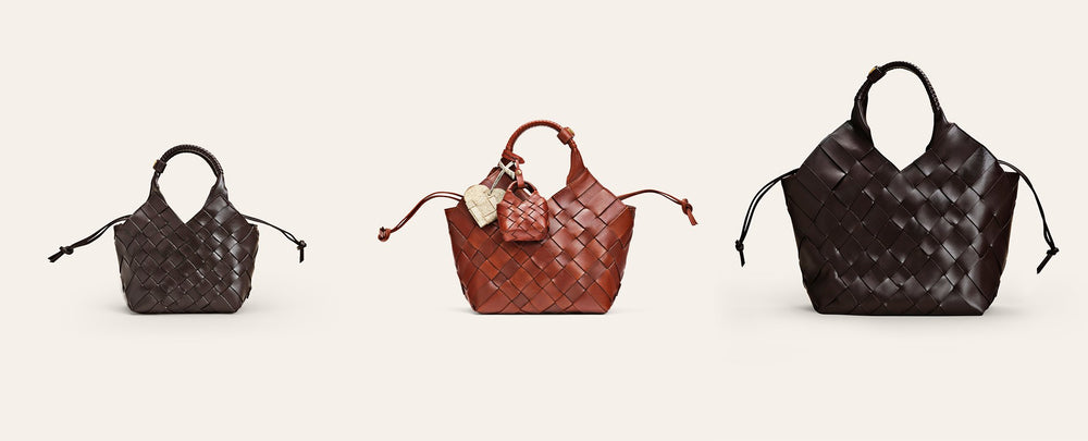 MISU Handags in three sizes from Cala Jade