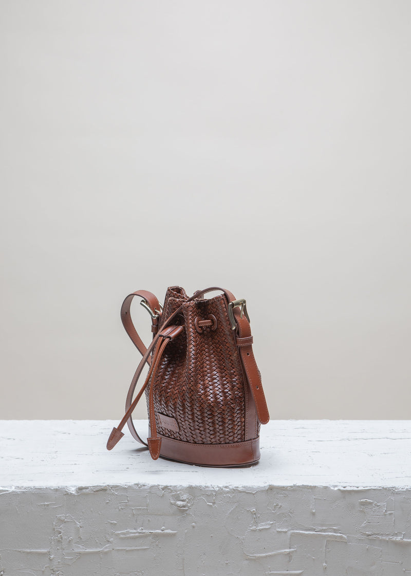 Cala Jade Gaya Mini Nutmeg Bucket bag 4