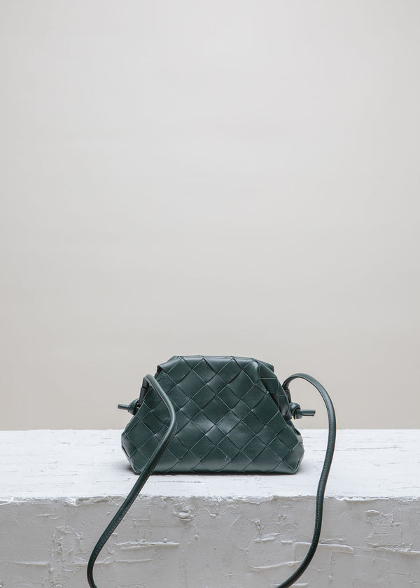 Cala Jade Aimee Green Gabels leather clutch 3