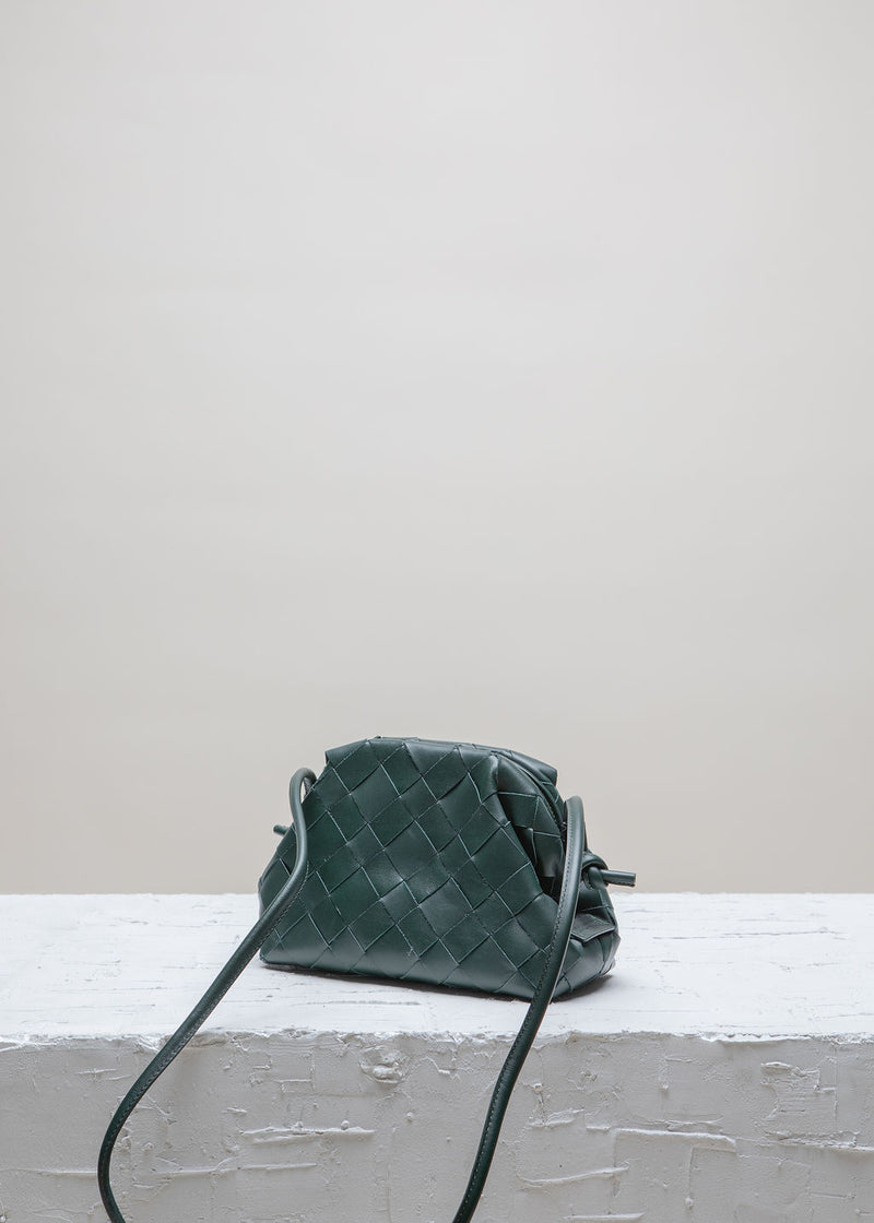 Cala Jade Aimee Green Gabels leather clutch 4