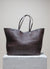 ISAI XL Umber Twill Shopper bag