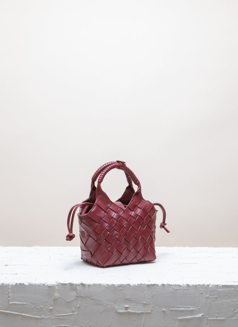 Cala Jade Merlot Leather bag 3