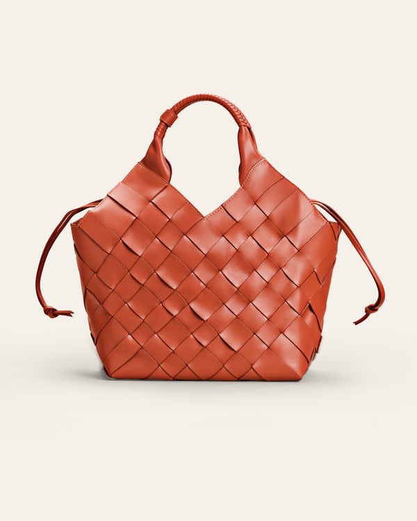 Cala Jade Misu L Henna red shoulder bag