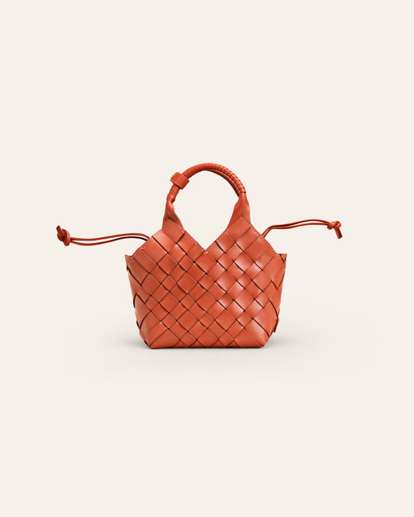 Cala Jade Misu mini henna red crossbody bag 1