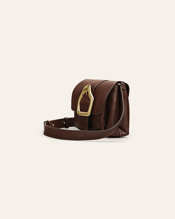 Cala Jade Nami Mini brown pecan shoulder bag 2