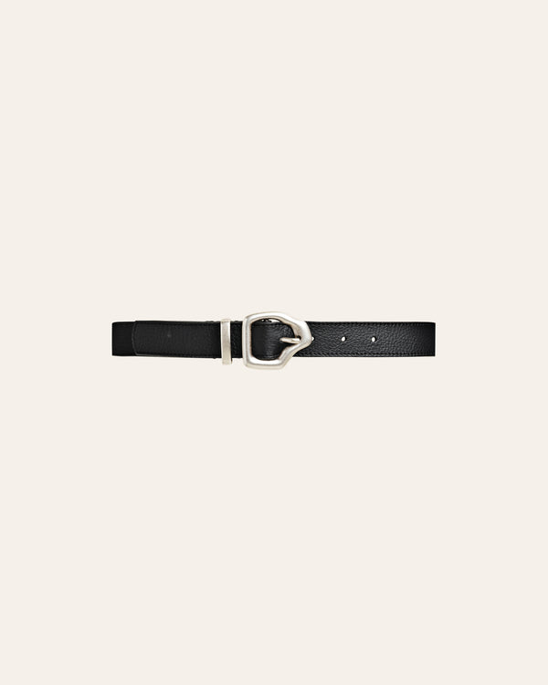 Cala Jade AKO Mini belt black silver