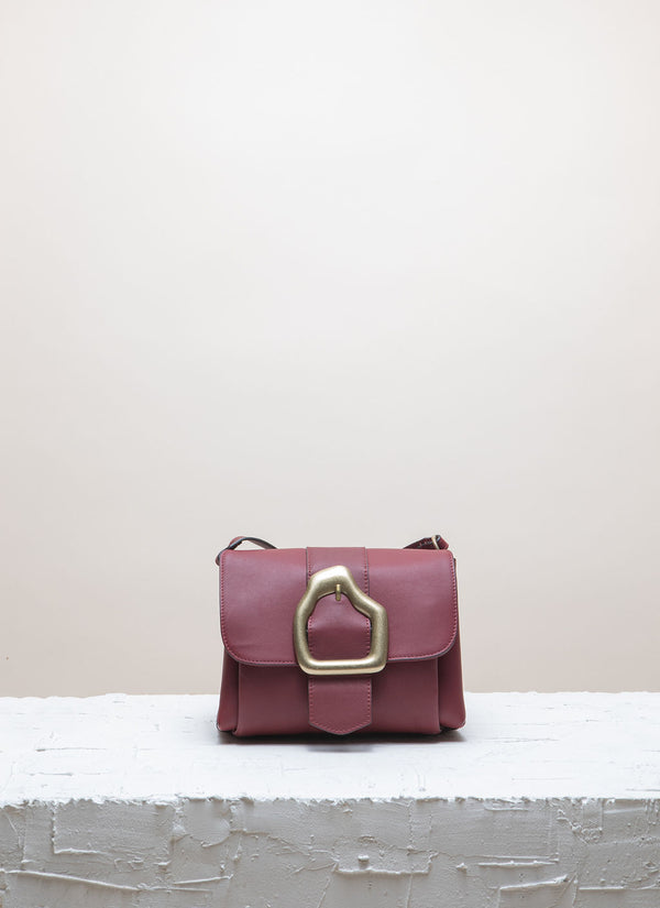 Cala Jade burgundy cross-body bag