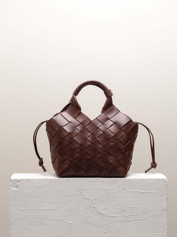 Cala Jade brown leather Misu shoulder bag 