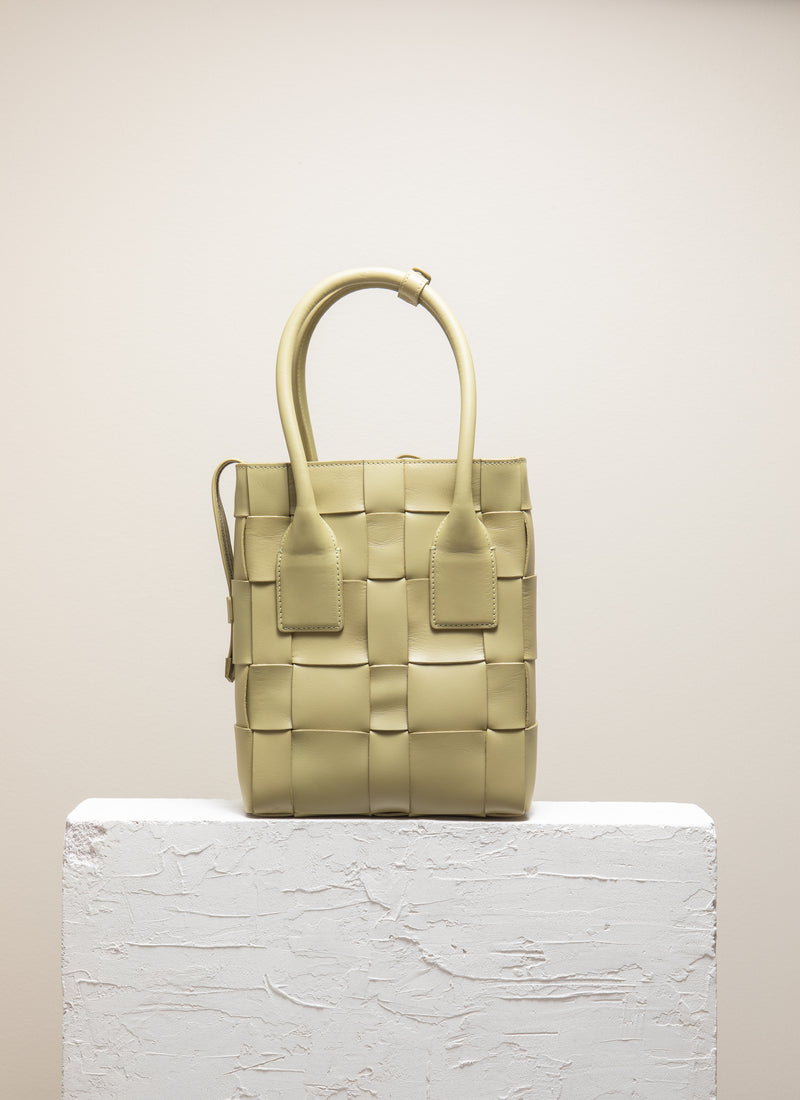 Cala Jade ENA MINI Pistachio tote bag