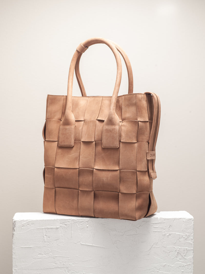 ENA Almond Nubuck Shoulder bag